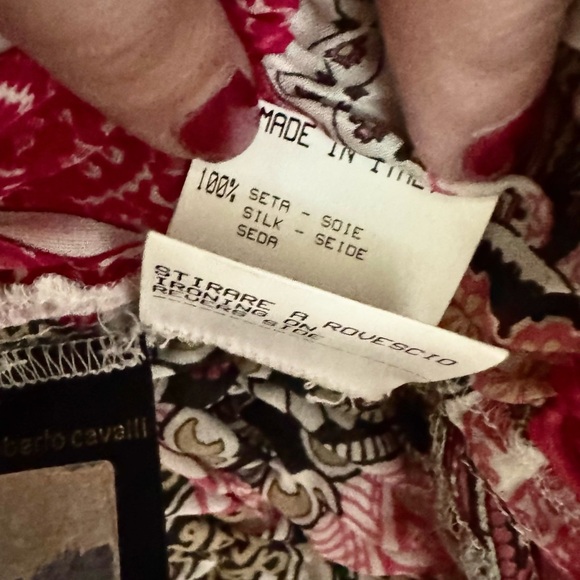 Roberto Cavalli Silk Art Nouveau Print Tunic - Picture 12 of 12